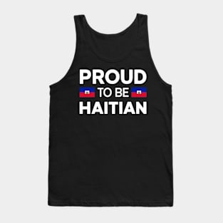 Proud to be Haitian Tank Top